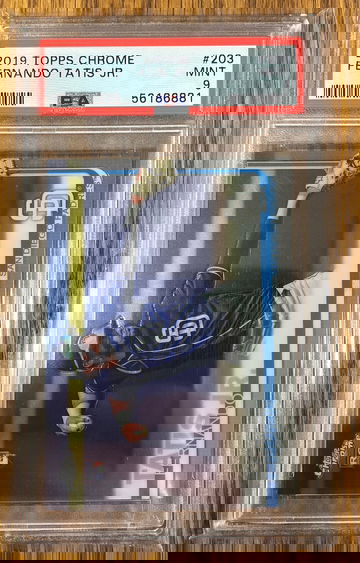 2019 Topps Chrome Fernando Tatis Jr PSA 9 Mint 