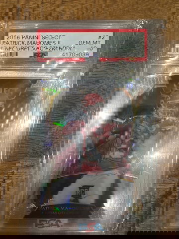 2016 Patrick Mahomes ‘17 XRC 