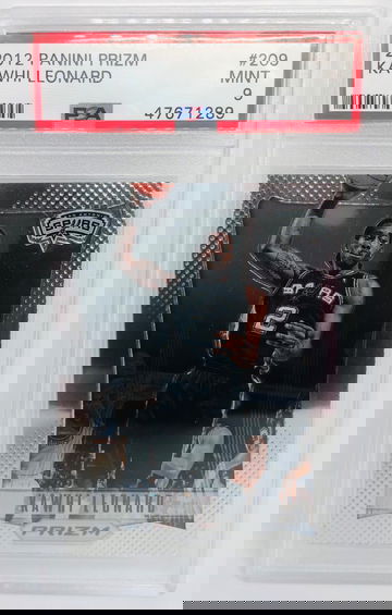 2012 Panini Prizm Kawhi Leonard #209 PSA 9 Rookie Card NBA Spurs Raptors Clippers Legend RC