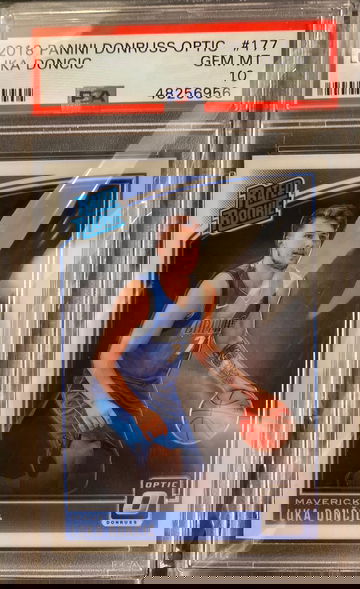 Luka Doncic Donruss Optic Psa 10