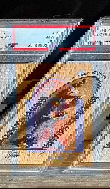 1996 Kobe Bryant UD3 Hardwood Prospects Rookie RC PSA 9