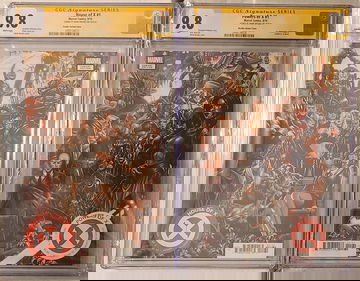 House/Powers of X #1's Connecting Variants Set both CGC/SS 9.8's (both signed by Brooks)