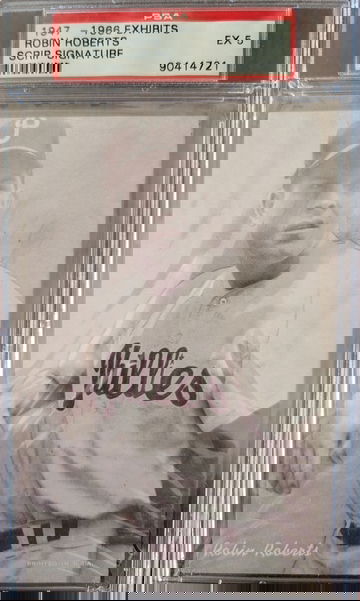 1947 - 1966 Exhibits Robin Roberts HoF PSA 5