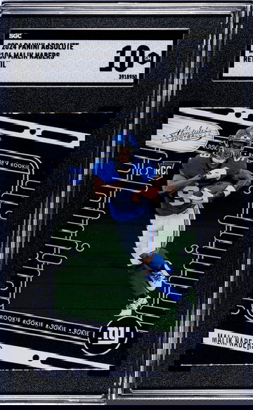 2024 Panini Absolute #106 Malik Nabers Retail SGC 10