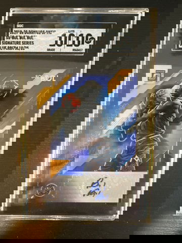 2019 Bol Bol Optic Signature Series Blue /25