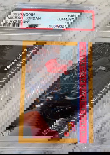 1990 Hoops Michael Jordan Playground PSA 10