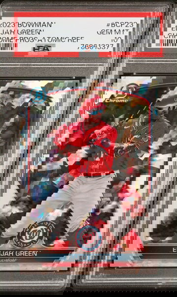 2023 Bowman Chrome Prospects Atomic Refractor Elijah Green #BCP-23 PSA 10