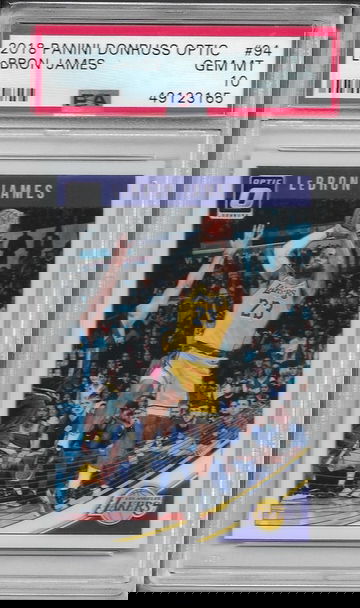 2018 Lebron James Optic PSA 10
