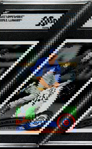 2011 Topps Update #US205 Dj Lemahieu SGC 10