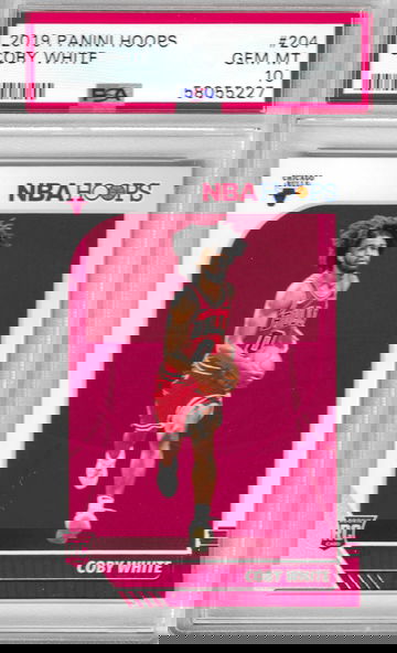2019 Hoops Coby White PSA 10
