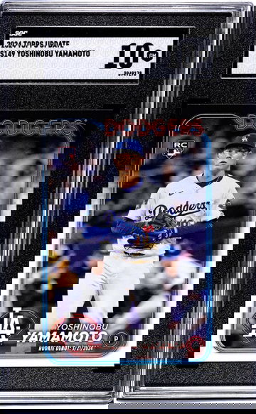 2024 Topps Update #US149 Yoshinobu Yamamoto SGC 10
