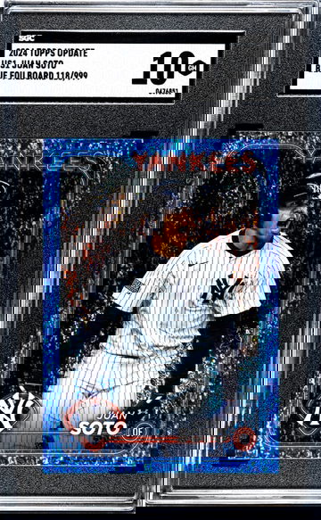 2024 Topps Update #US1 Juan Soto Blue Foilboard /999 SGC 10