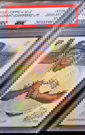 2019 Topps Allen & Ginter Vladimir Guerrero Jr. RC PSA 10 Gem Mint