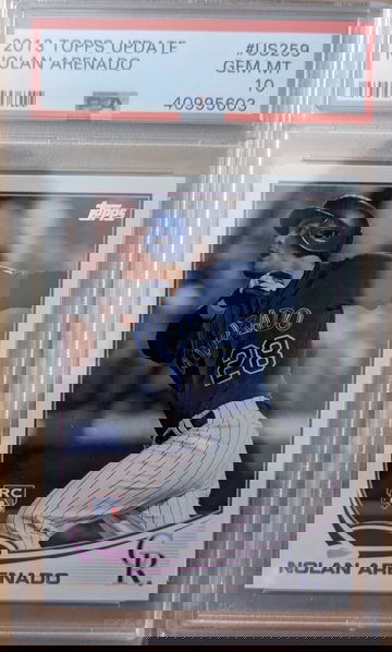 2013 Topps update Nolan Arenado us259 psa 10 rookie card rc