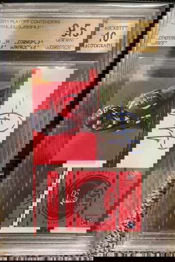 2011 Contenders - Julio Jones - Rookie Ticket RC - BGS 9.5/10 True Gem +