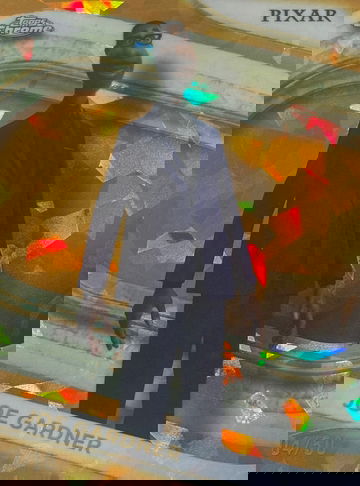 2025 Topps Chrome Sapphire Disney Gold Joe Gardner /50 Soul