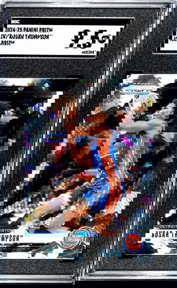 2024-25 Panini Prizm #147 Ausar Thompson Ice Prizm SGC 9.5