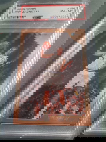 DIRK NOWITZKI 1998 TOPPS ROOKIE PSA 8