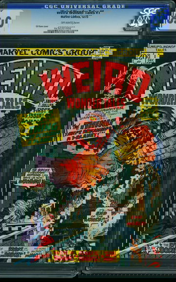 WEIRD WONDER TALES #1, CGC 8.0 VF