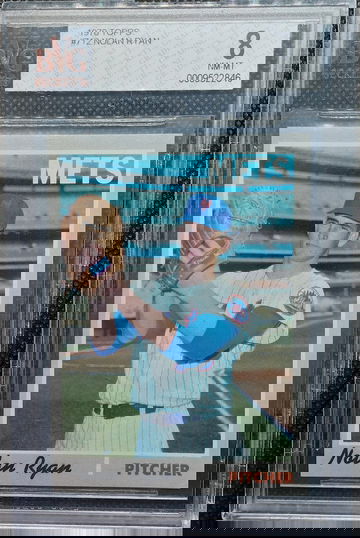 1970 Topps Nolan Ryan BVG 8 