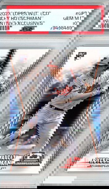 2023 TOPPS INTL TCD INCENTIVE EXCLUSIVES ADLEY RUTSCHMAN #GP1 ROOKIE RC PSA 10