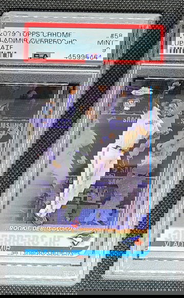 2019 Topps Chrome Update Vladimir Guerrero Jr. PSA 9 Mint