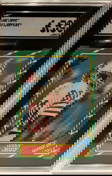 1986 Topps Jerry Rice SGC 6.5