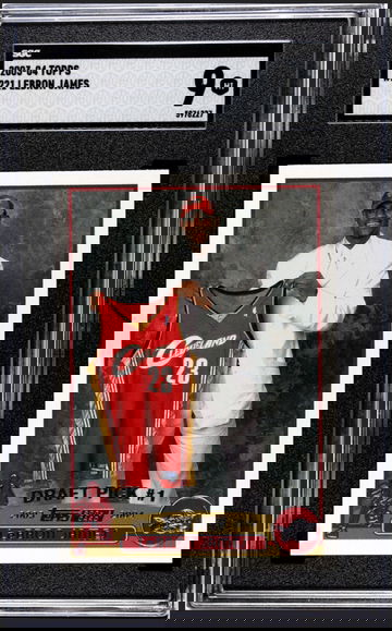 2003-04 Topps #221 LeBron James SGC 9 RC