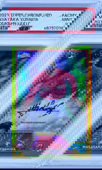 Masataka Yoshida Rookie Gold