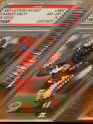Charles Halley 24KT Gold PSA 8