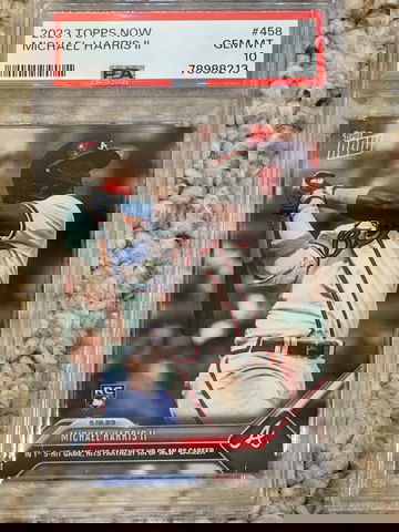 2023 Topps Now Michael Harris II RC #458 PSA 10