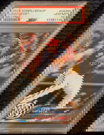 2018 Topps Update Juan Soto PSA 10 #US300