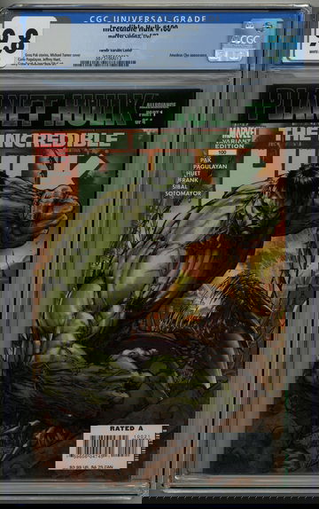 Incredible Hulk 100 CGC 9.8 Turner Variant