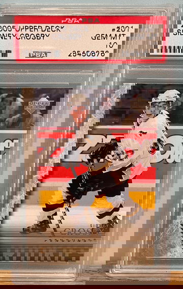 SIDNEY CROSBY 2005 Upper Deck PSA 10