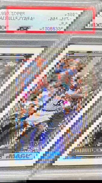 Shaquille O'Neal 1992 Topps