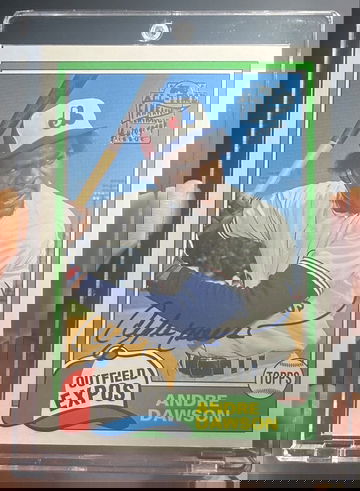 2004 Topps Fan Favorites Andre Dawson Certified Autograph Issue