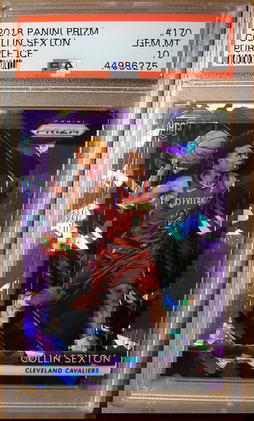 Collin Sexton 2018 Prizm Purple Ice /149 PSA 10