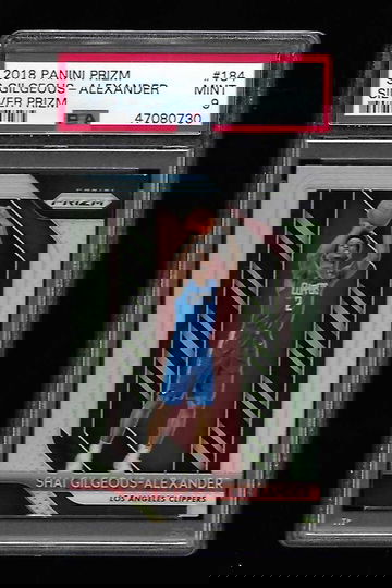 2018 PRIZM SHAI GILGEOUS ALEXANDER SILVER