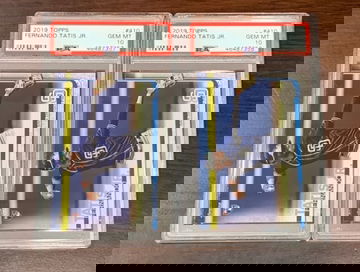 (2) 2019 Topps Series 2 Fernando Tatis Jr. PSA 10
