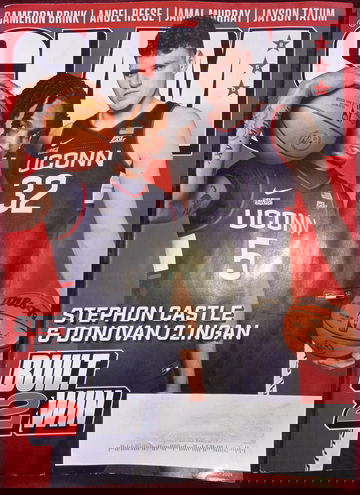 Slam Magazine June/July 2024 Stephen Castle Donovan Clingan University of Connecticut UConn Huskies