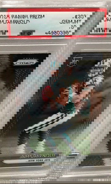 Sam Darnold Prizm Rookie PSA 10