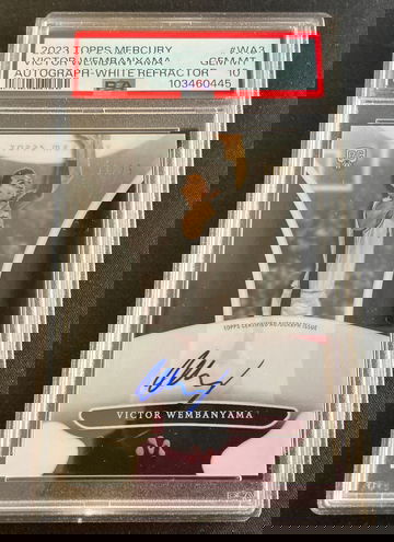 Victor Wembanyama Mercury Auto /35 PSA 10