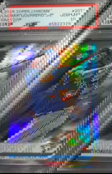 Vladimir Guerrero Jr. 2019 Chrome Refractor #201 PSA 10