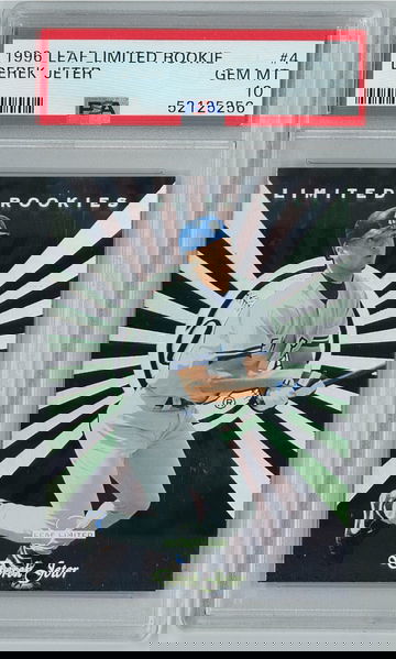 DEREK JETER 1996 Leaf Limited Rookie #4 - PSA 10 Gem Mint