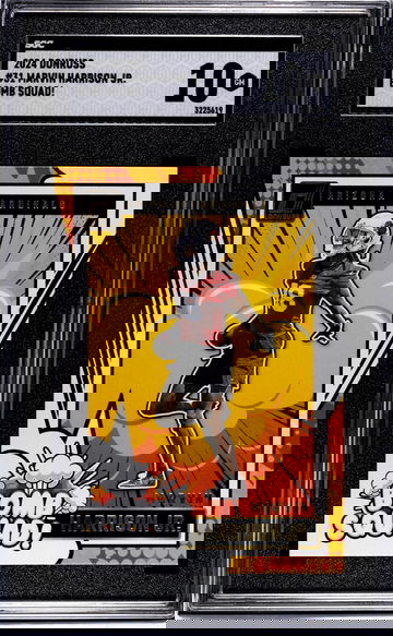 2024 Donruss #31 Marvin Harrison Jr. Bomb Squad! SGC 10