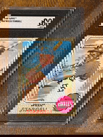 1968 Topps #86 Willie Stargell HOF SGC 8 Pittsburgh Pirates