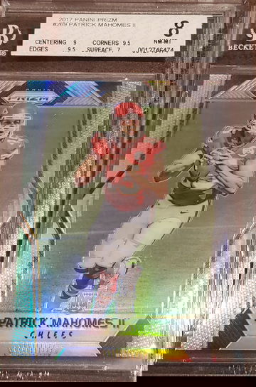 Patrick Mahomes II 2017 Panini Prizm Rookie