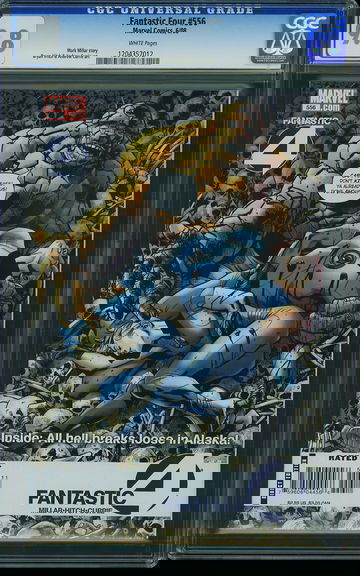 FANTASTIC FOUR #556, CGC 9.8 NM/MT