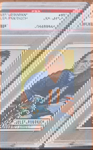 1951 Bowman Jules Rykovich #85 PSA 6