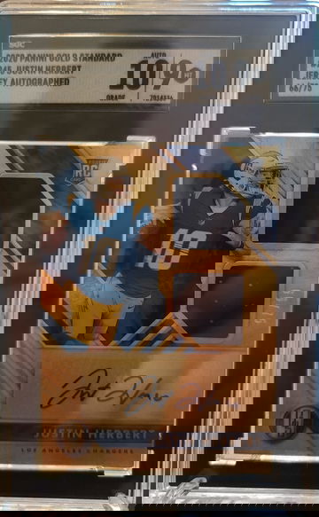 2020 Gold Standard Justin Herbert #245 SGC 